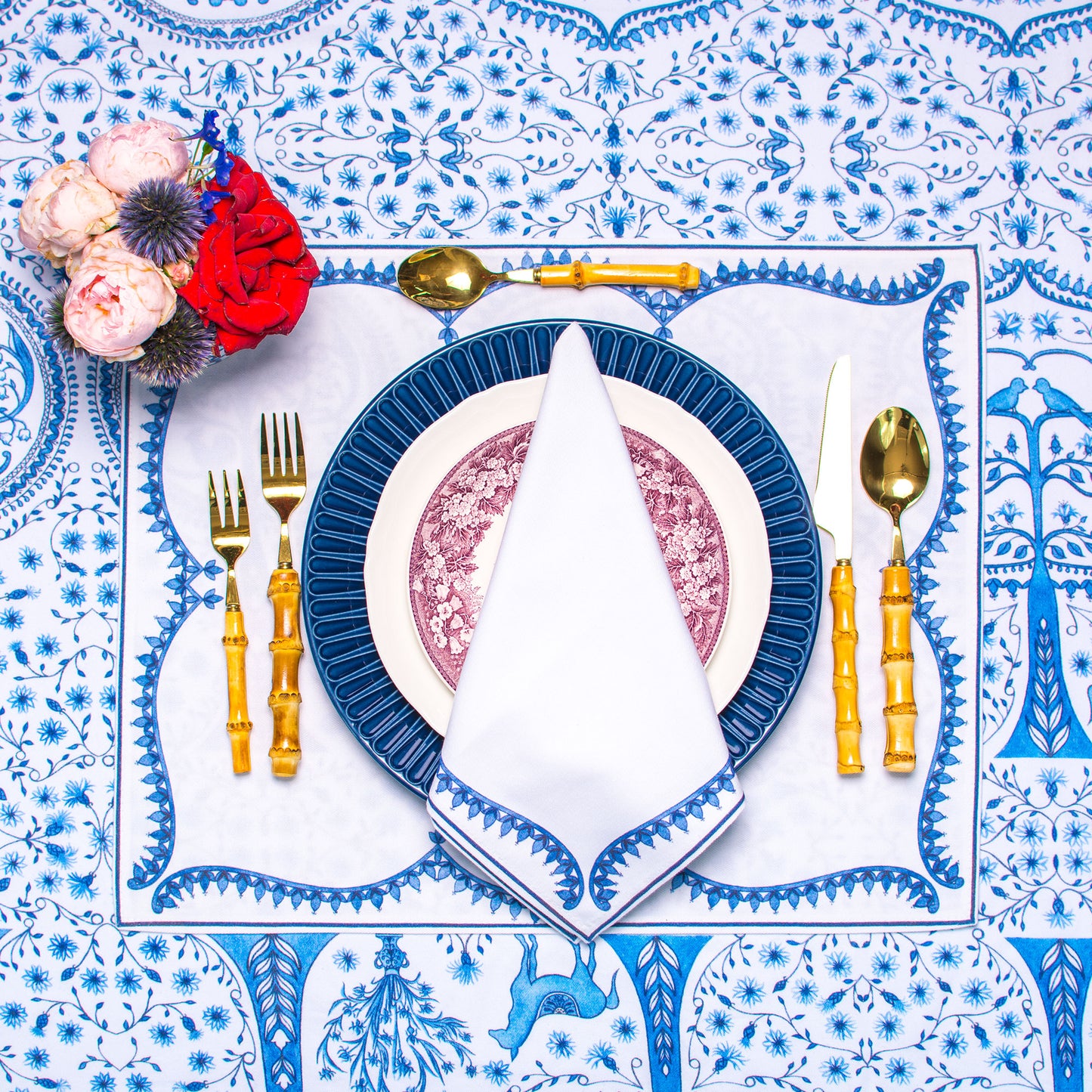 SCALLOP DINNER NAPKINS