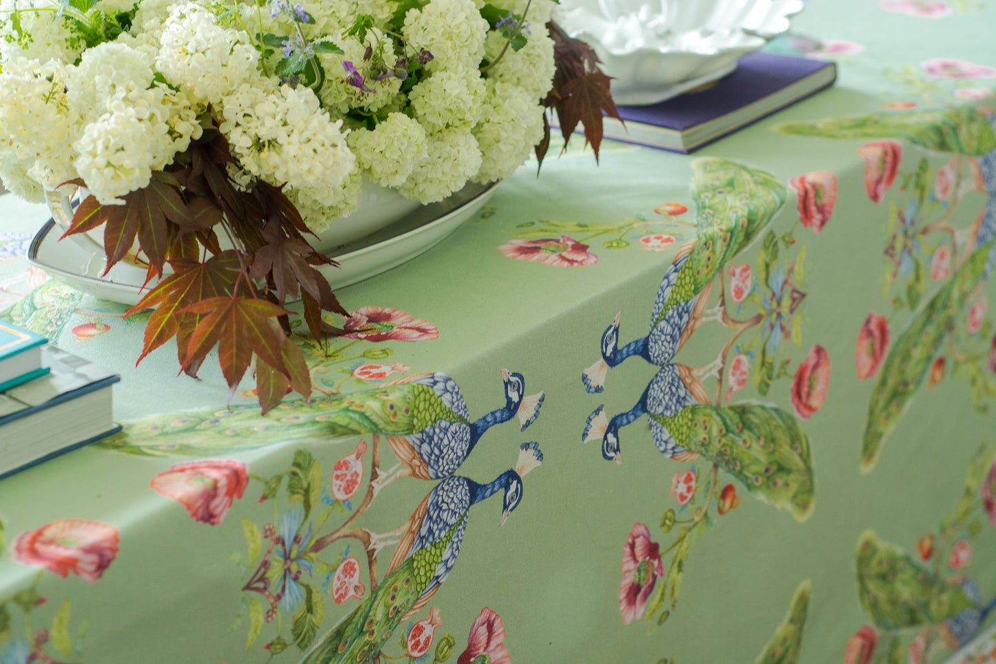 PEACOCK FABRIC