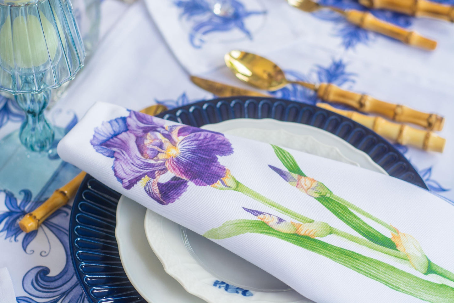 REFLECTION OF BEAUTY PLACEMATS & NAPKINS { Set of 4 }