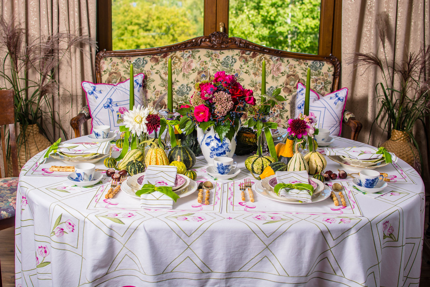 PINK BOW PLACEMATE