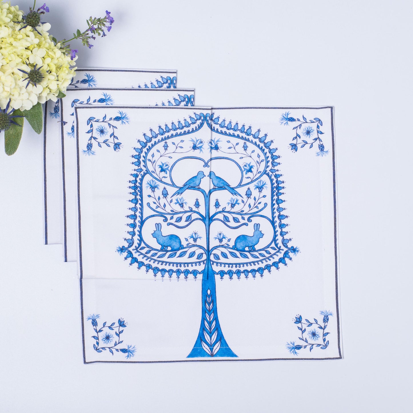 BIRCH TREE TEA NAPKINS