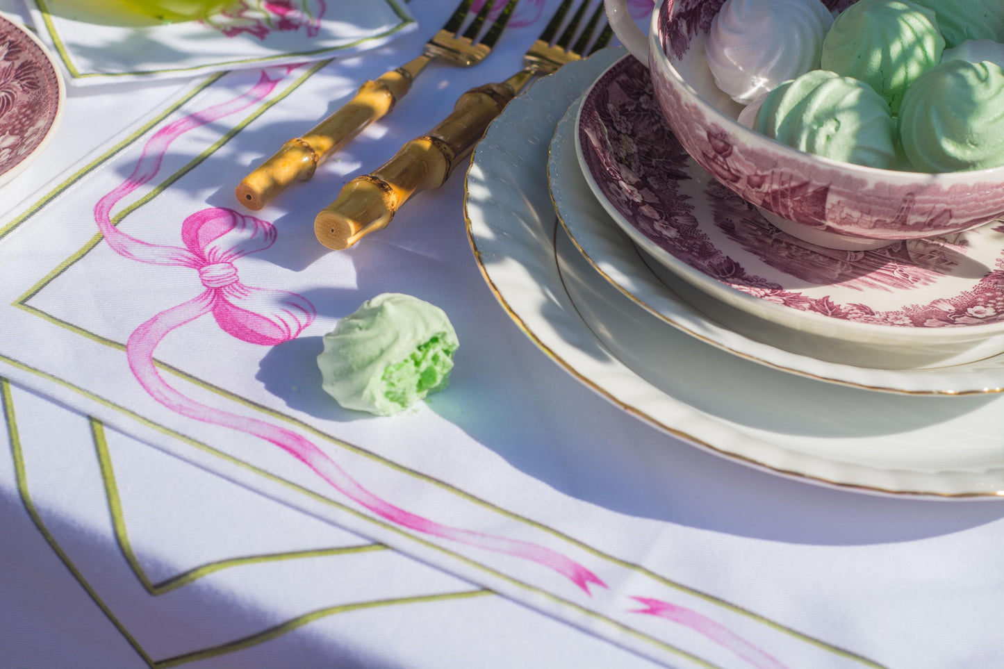PINK BOW PLACEMATE