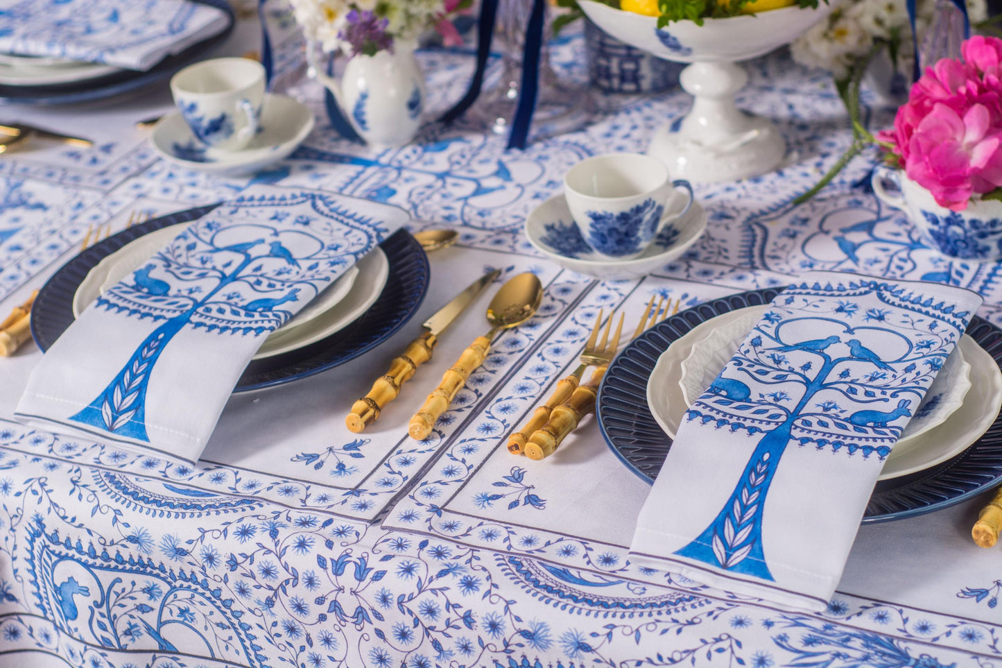 BIRCH TREE TEA NAPKINS