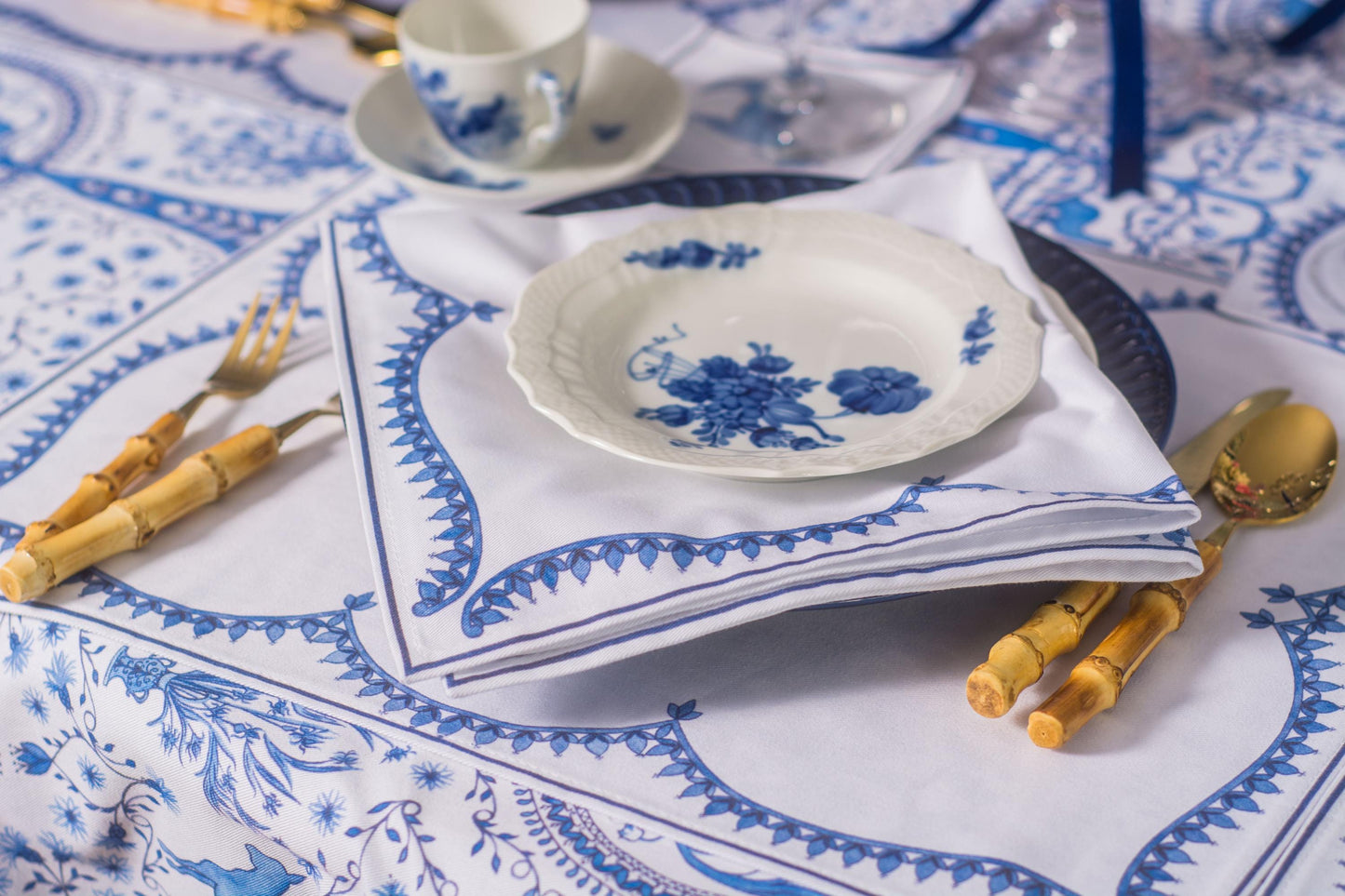 SCALLOP DINNER NAPKINS