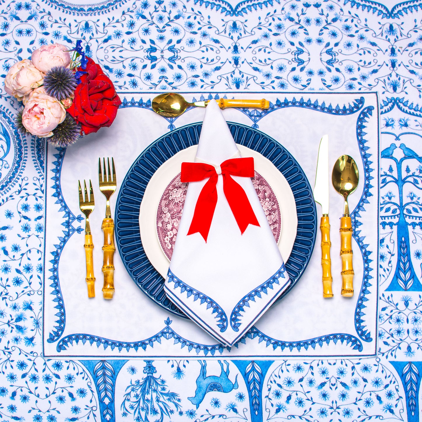 SCALLOP DINNER NAPKINS