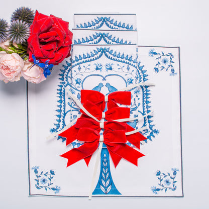BIRCH TREE TEA NAPKINS