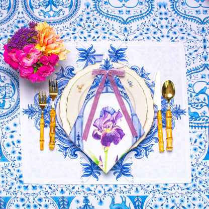 REFLECTION OF BEAUTY PLACEMATS & NAPKINS { Set of 4 }
