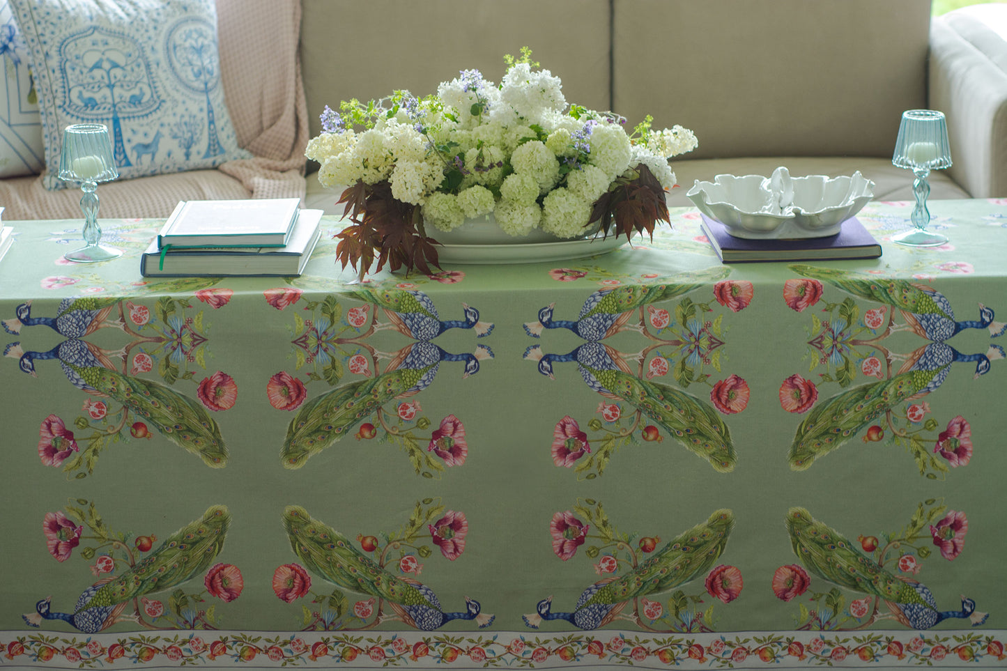 PEACOCK FABRIC