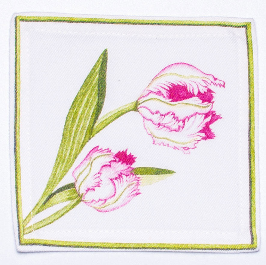 TULIP COCKTAIL NAPKINS