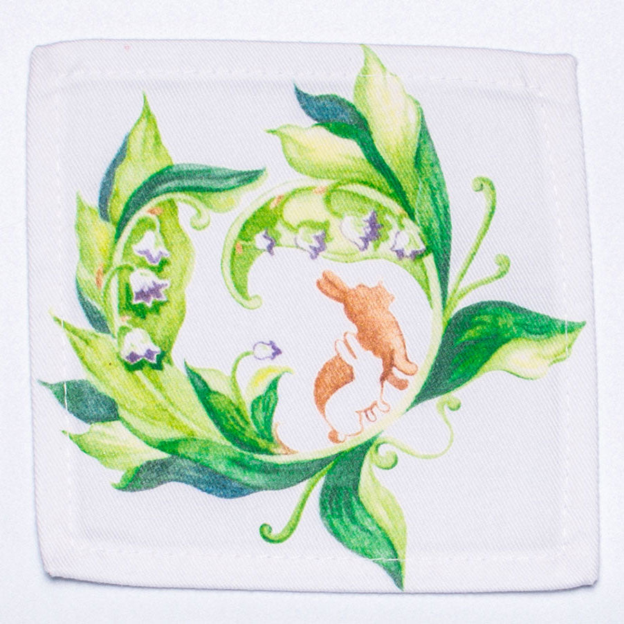 LILY OF THE VALLEY COCKTAIL NAPKINS
