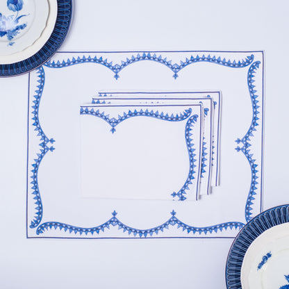 BLUE SCALLOP PLACEMATE