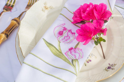 PARROT TULIP TEA NAPKINS