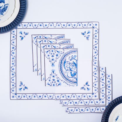 CHERRY TREE NAPKINS & PLACEMATS { Set of 4 }