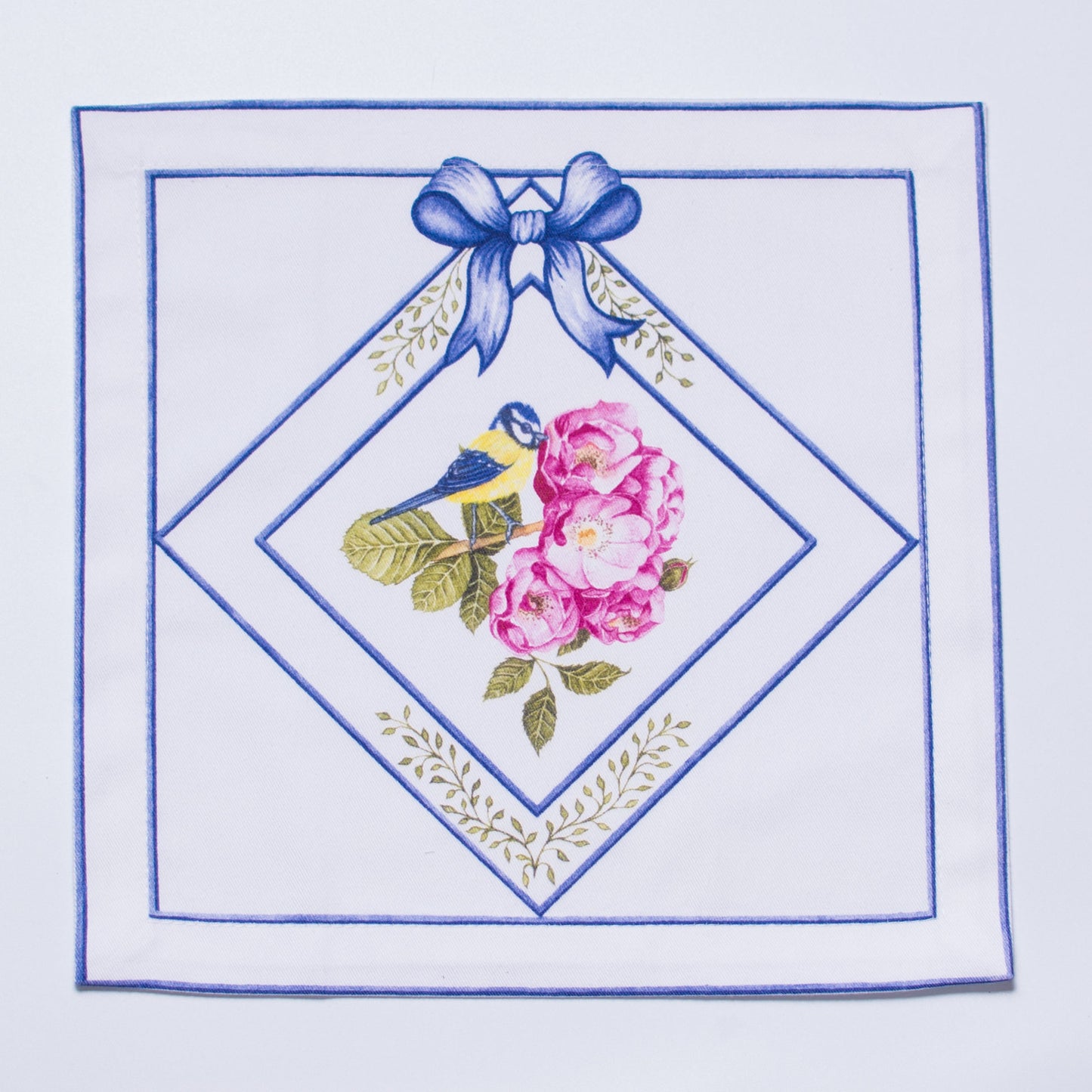 BIRD & ROSES TEA NAPKINS
