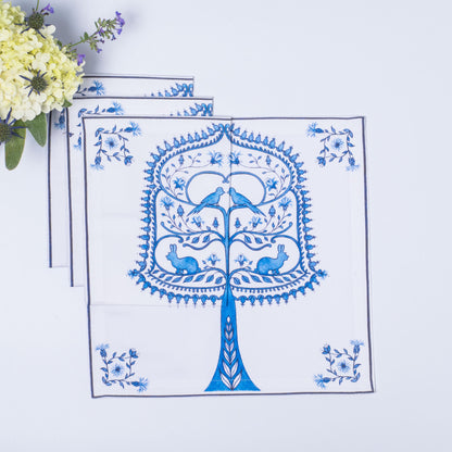 BIRCH TREE TEA NAPKINS