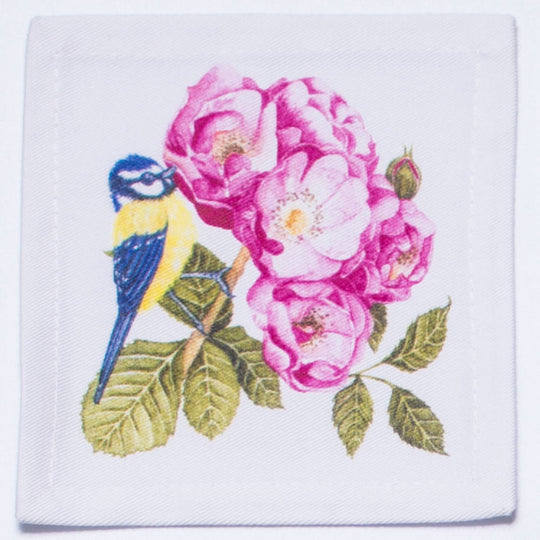 BIRD & ROSES COCKTAIL NAPKINS