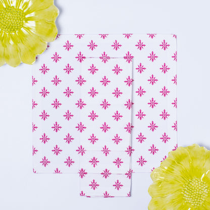 LOVE FLOWER TEA NAPKINS