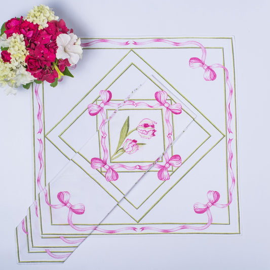 PARROT TULIP DINNER NAPKINS