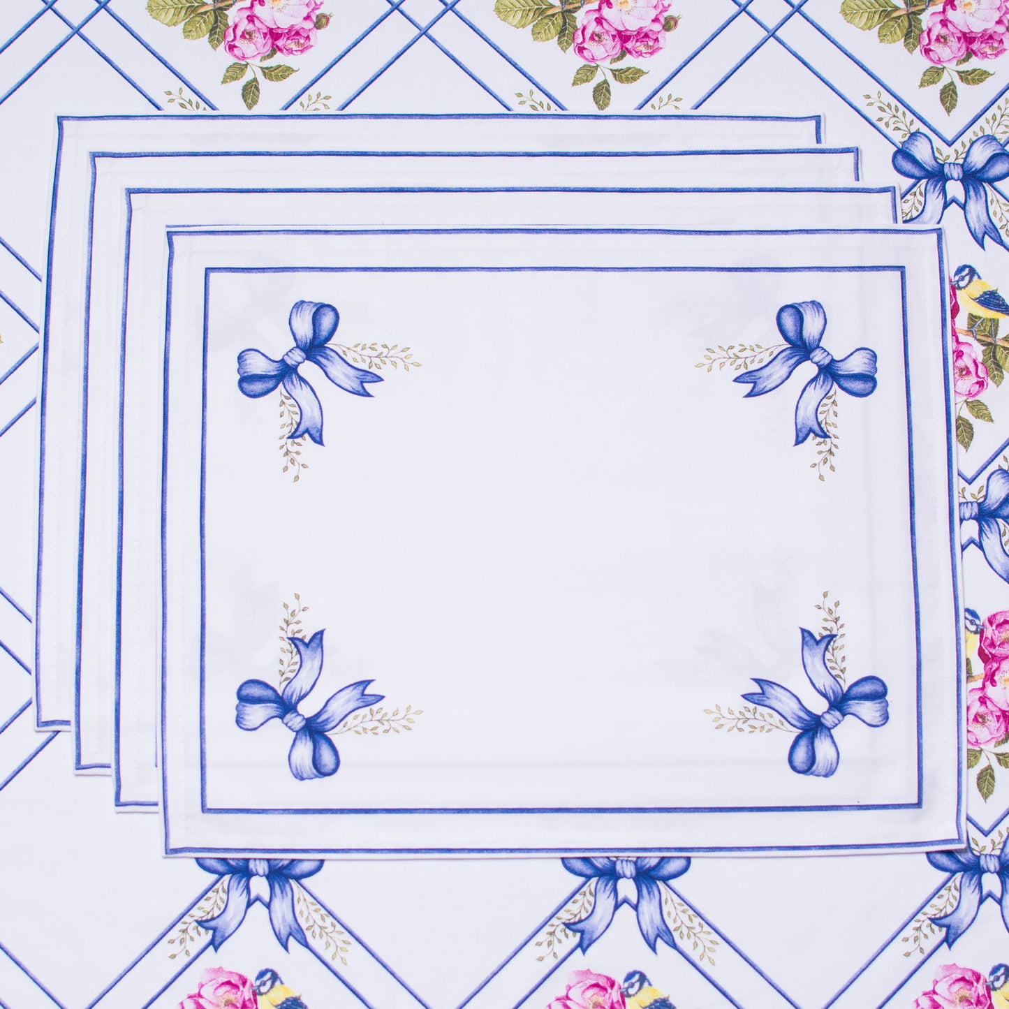 ULTRAMARINE BOWS PLACEMATS