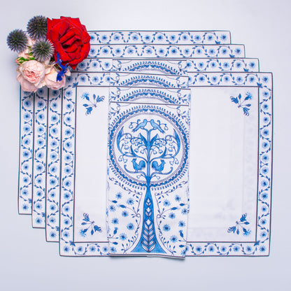 CHERRY TREE NAPKINS & PLACEMATS { Set of 4 }
