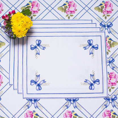 ULTRAMARINE BOWS PLACEMATS