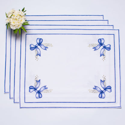 ULTRAMARINE BOWS PLACEMATS
