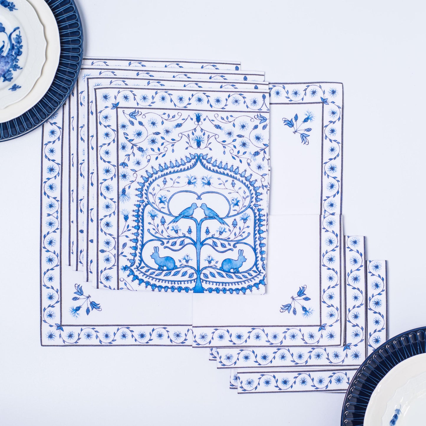 TREE OF LIFE NAPKINS & PLACEMATS { Set of 4 }