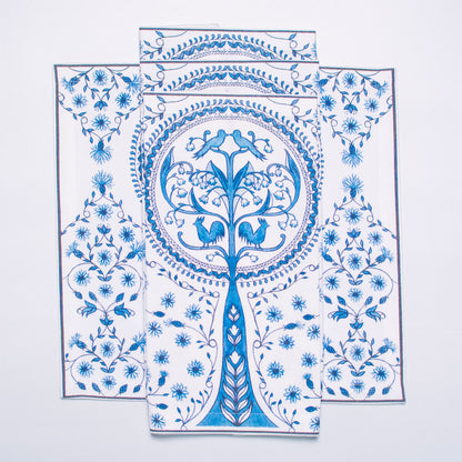 CHERRY TREE OF LIFE TEA NAPKINS