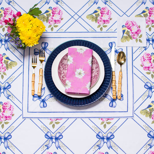 NIGELLA TEA NAPKINS & PLACEMATS { Set of 4 }