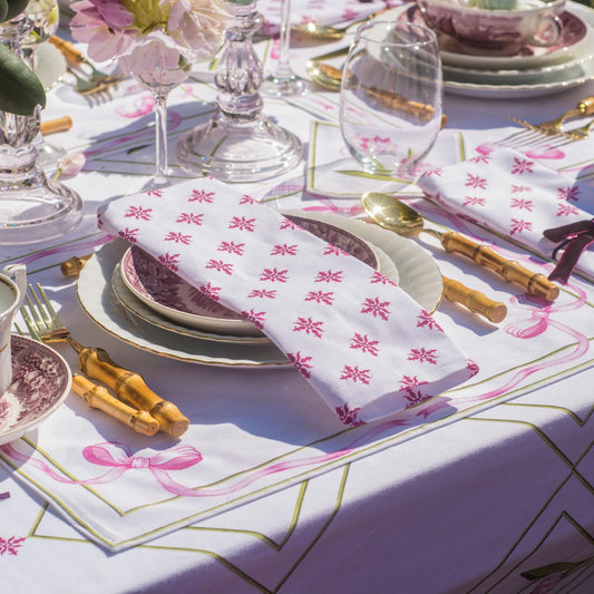 PINK BOW PLACEMATE