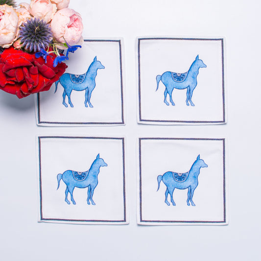 HORSE COCKTAIL NAPKINS