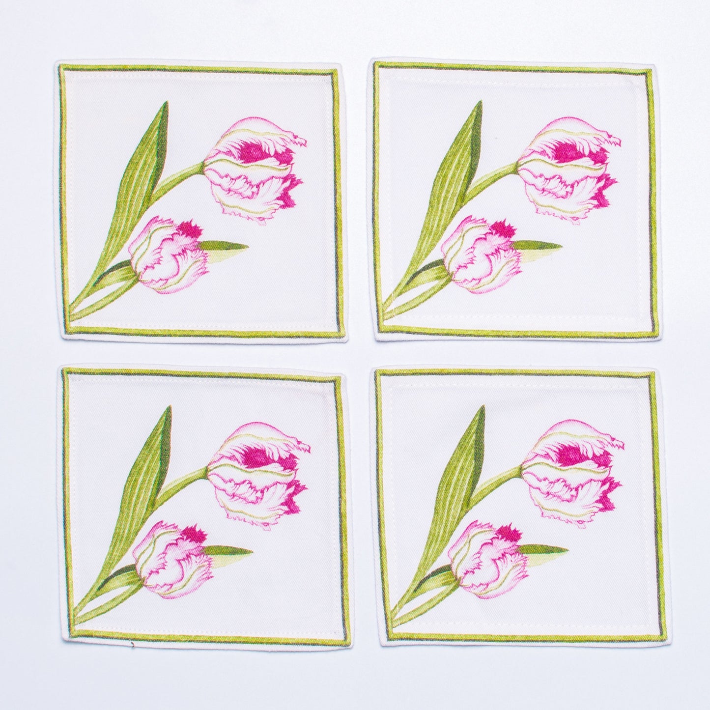TULIP COCKTAIL NAPKINS