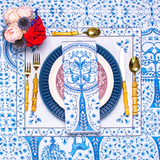 CHERRY TREE NAPKINS & PLACEMATS { Set of 4 }