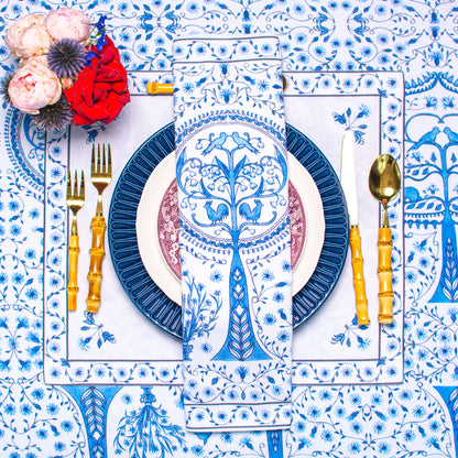 TREE OF LIFE COTTON DINNER NAPKINS