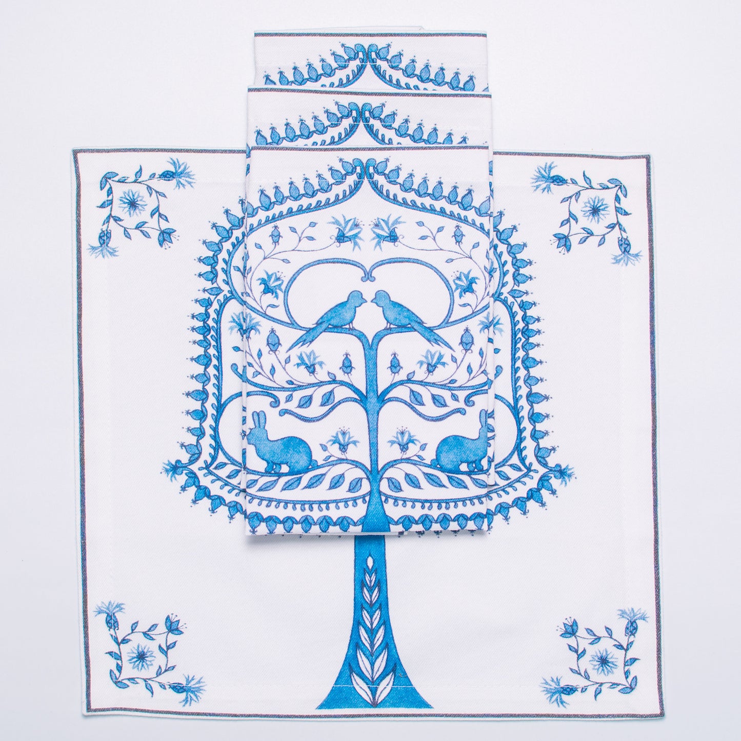 BIRCH TREE TEA NAPKINS