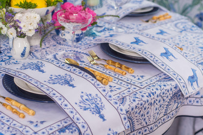 STRIPE BOUQUET DINNER NAPKINS