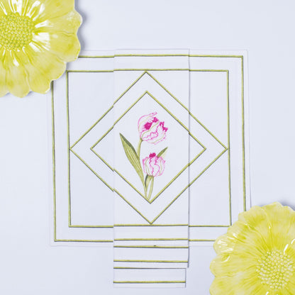 PARROT TULIP TEA NAPKINS