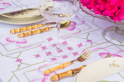 LOVE FLOWER COCKTAIL NAPKINS