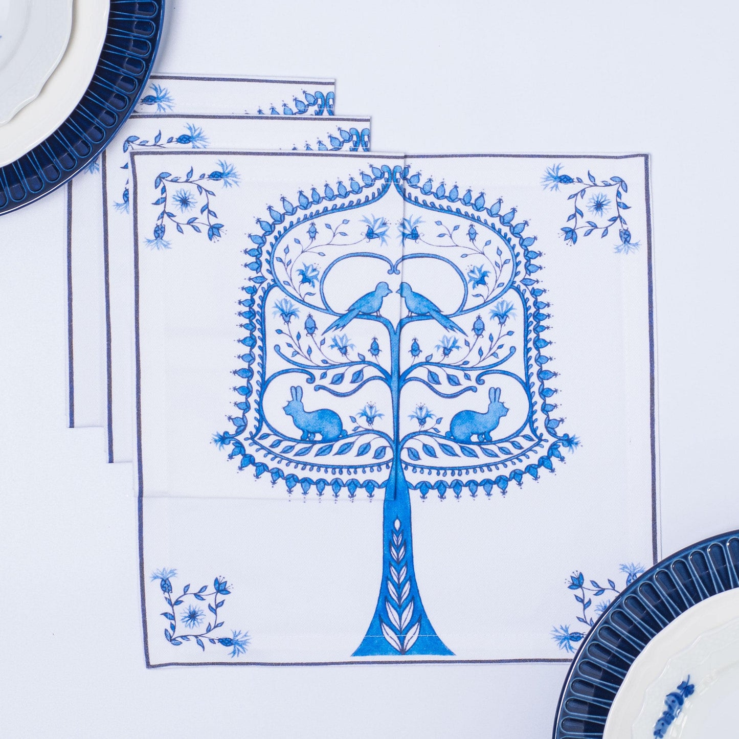 BIRCH TREE TEA NAPKINS