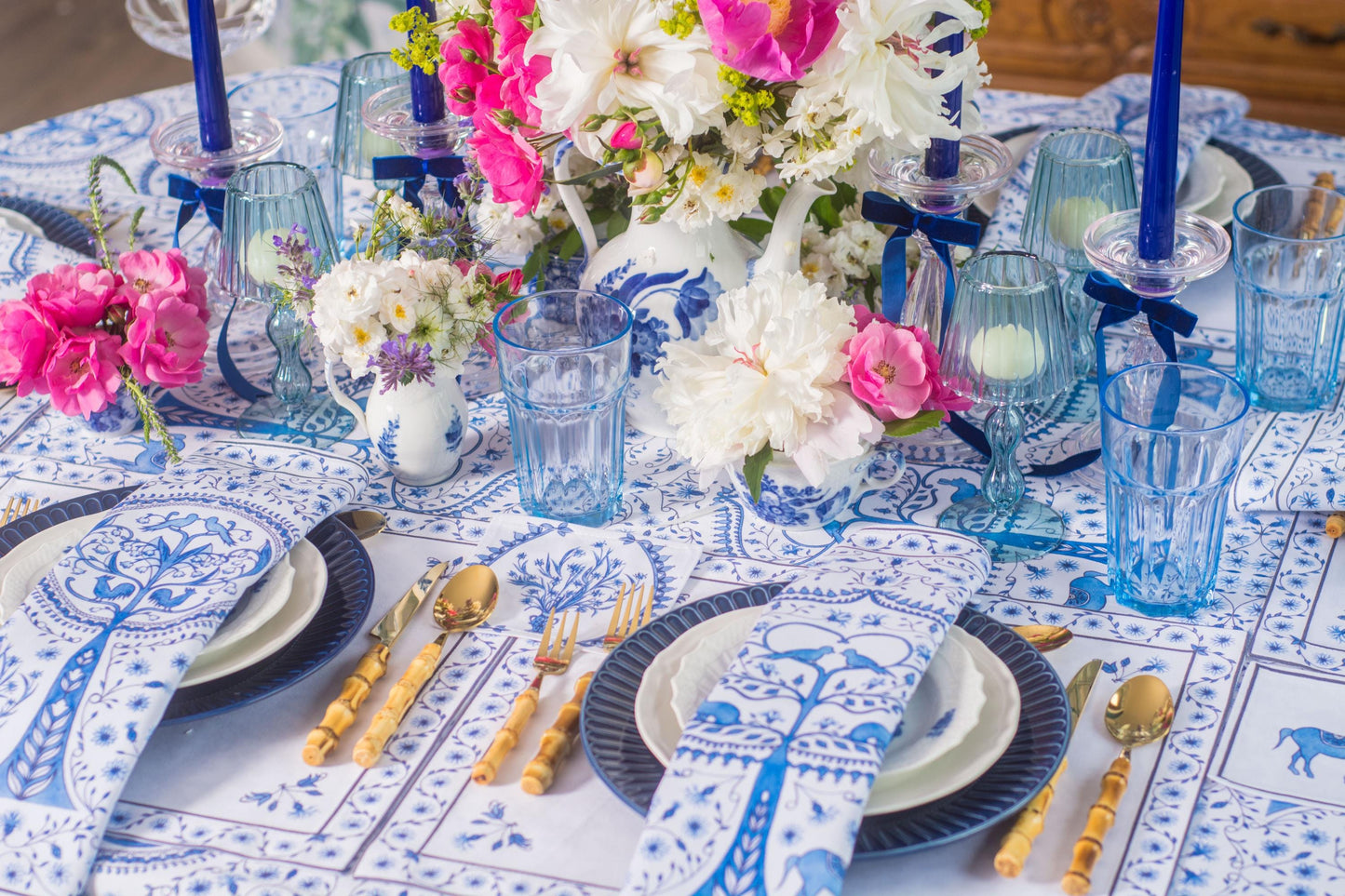 TREE OF LIFE NAPKINS & PLACEMATS { Set of 4 }