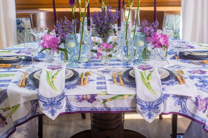 REFLECTION OF BEAUTY PLACEMATS & NAPKINS { Set of 4 }